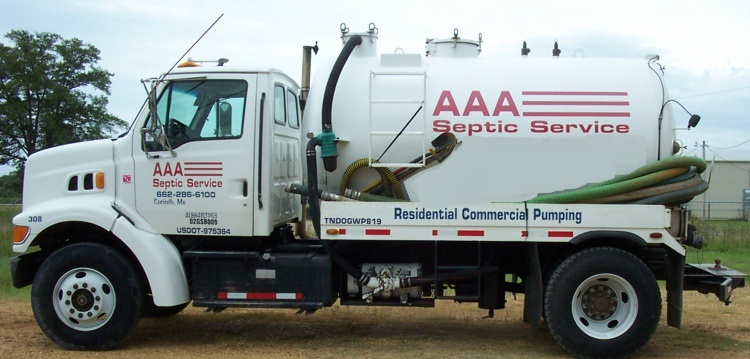 AAA Septic LLC Truck